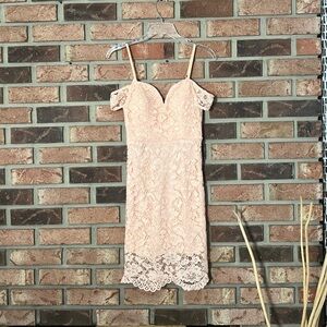 As U Wish Lace Dress